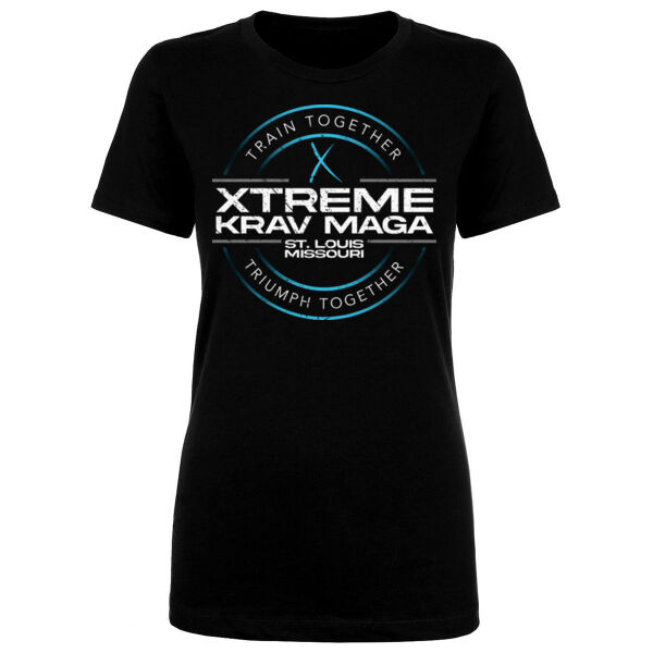 FULL COLOR CIRCLE BADGE - WOMEN'S FITTED T-SHIRT Thumbnail